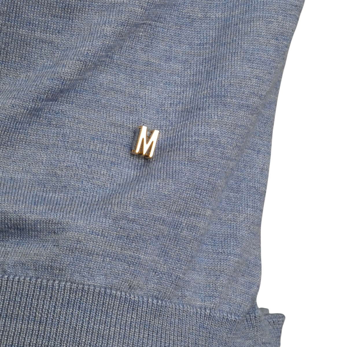 MOSCHINO COUTURE! - 2025 Blue Backless Cardigan, Multiple Sizes Available