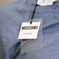 MOSCHINO COUTURE! - 2025 Blue Backless Cardigan, Multiple Sizes Available