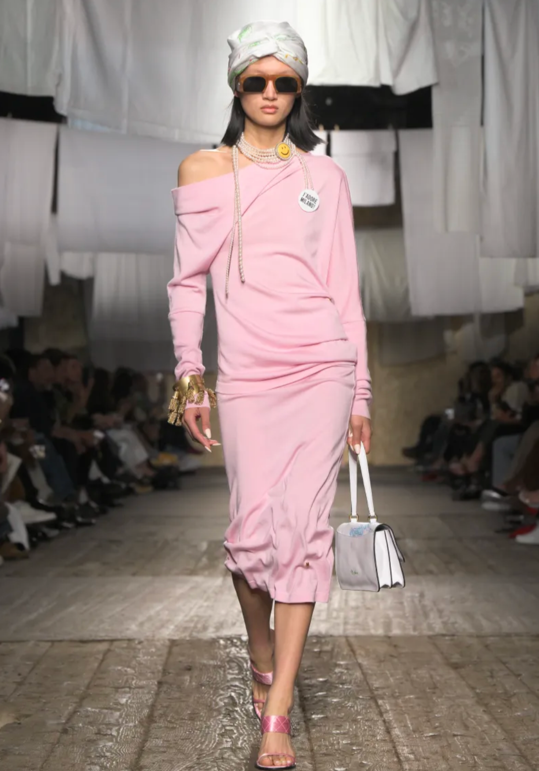 MOSCHINO COUTURE! - 2025 Pink Wool Sweater, Multiple Items Available