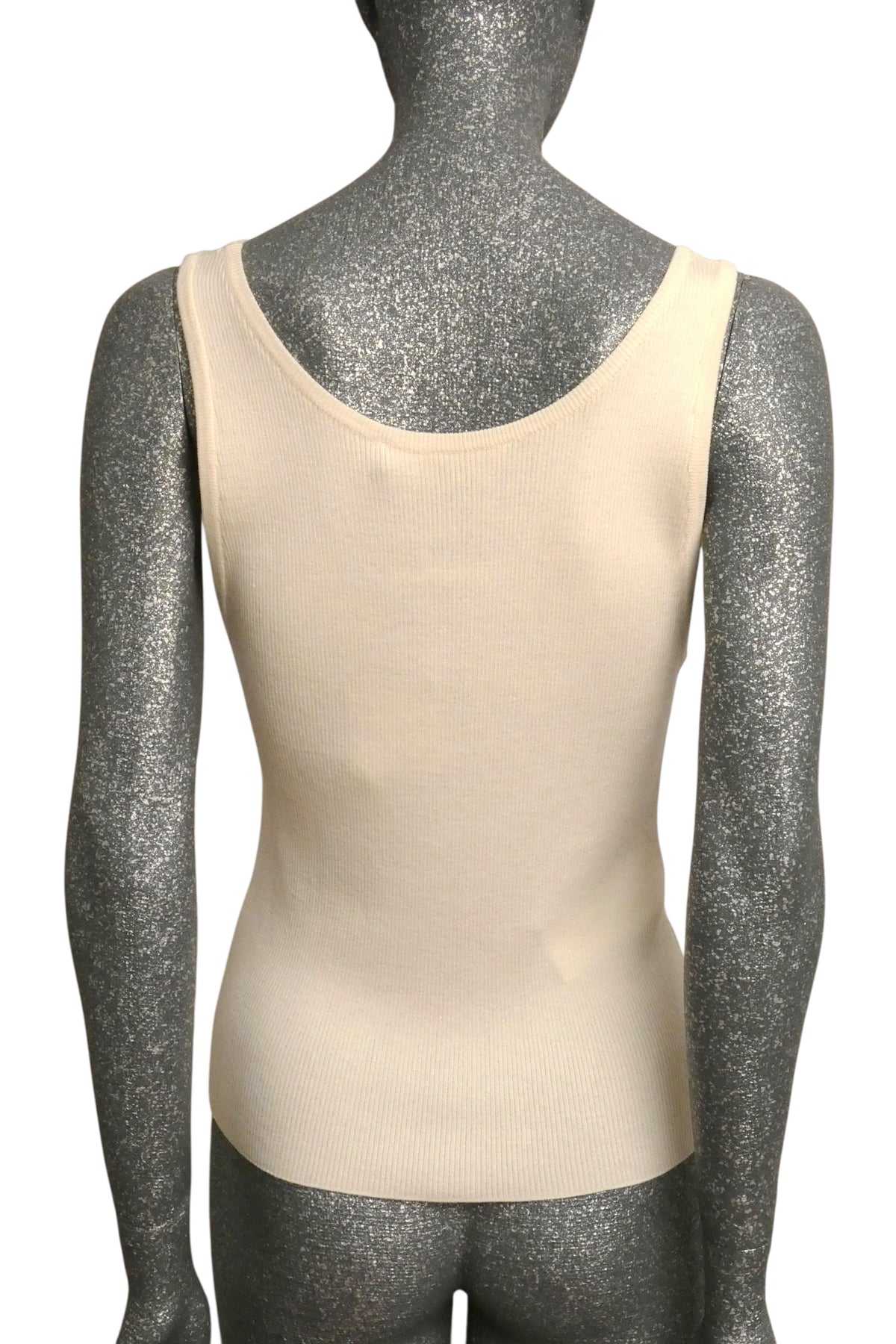 MOSCHINO COUTURE! - 2025 Ivory Wool Knit Tank, Multiple Items Available