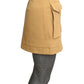 MOSCHINO COUTURE! - 2024 NWT Khaki Cargo Pocket Skirt, Size-6