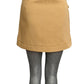 MOSCHINO COUTURE! - 2024 NWT Khaki Cargo Pocket Skirt, Size-6