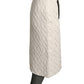 MOSCHINO COUTURE! - 2025 White & Black Sweater Knit Skirt, Size-10