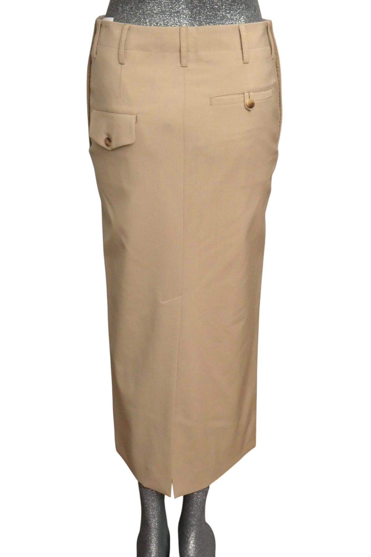 MOSCHINO COUTURE! - R2025 Khaki Gabardine Skirt, Multiple Items Available