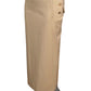 MOSCHINO COUTURE! - R2025 Khaki Gabardine Skirt, Multiple Items Available