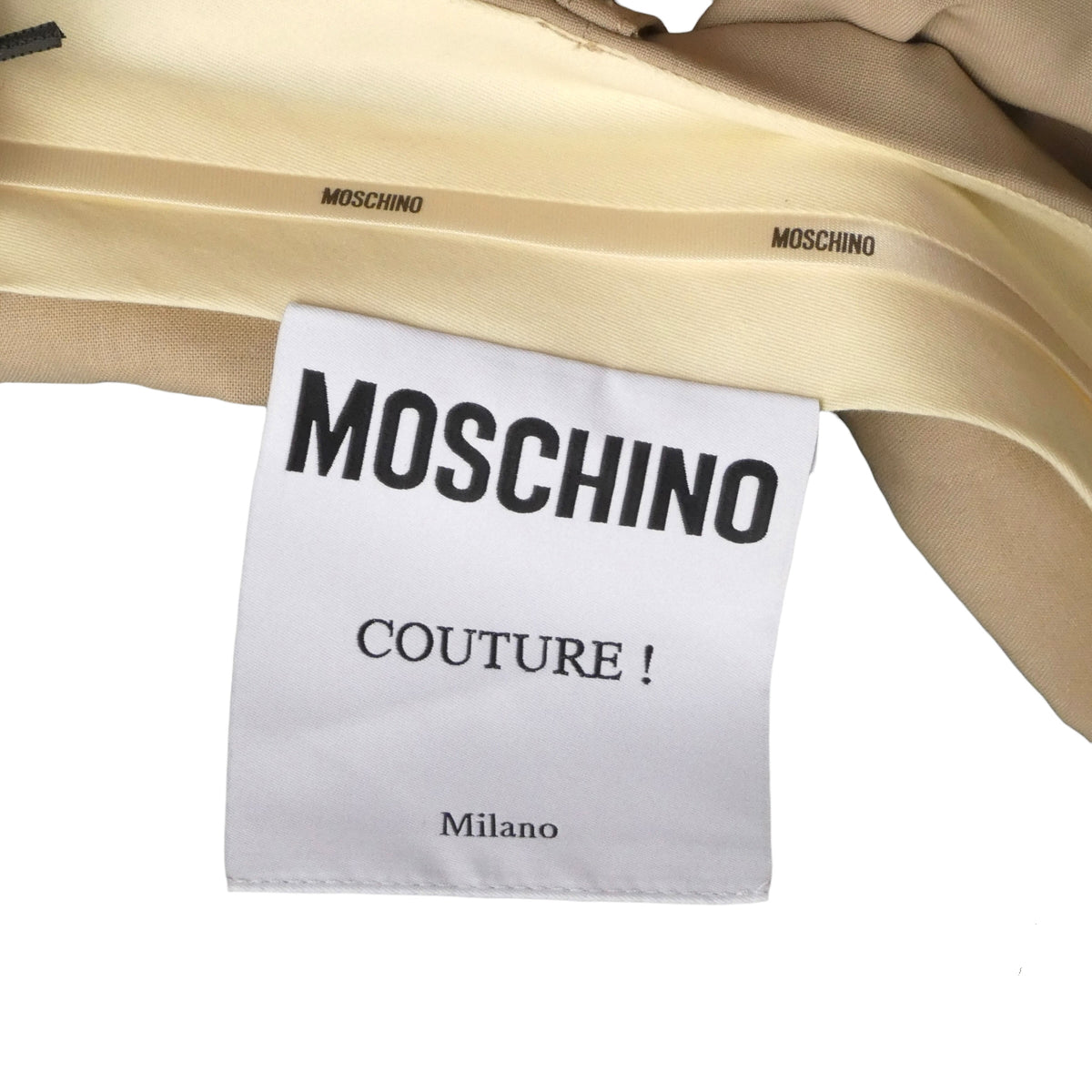 MOSCHINO COUTURE! - R2025 Khaki Gabardine Skirt, Multiple Items Available