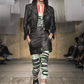 MOSCHINO COUTURE! - S2025 White & Multi Printed Knit Pants, Size-4