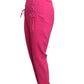 MOSCHINO COUTURE! - Fuchsia Wool Lace-up Slacks, Size-2