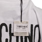 MOSCHINO COUTURE! - 2025 White Graphic Print T-Shirt, Multiple Sizes Available