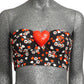 MOSCHINO COUTURE! - S2023 Black & Red Heart Bustier, Multiple Items Available