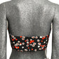 MOSCHINO COUTURE! - S2023 Black & Red Heart Bustier, Multiple Items Available