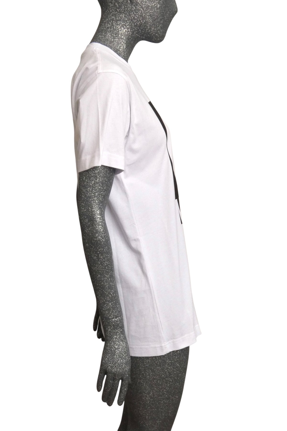 MOSCHINO COUTURE! - 2025 White & Black Smiley T-Shirt, Multiple Sizes Available