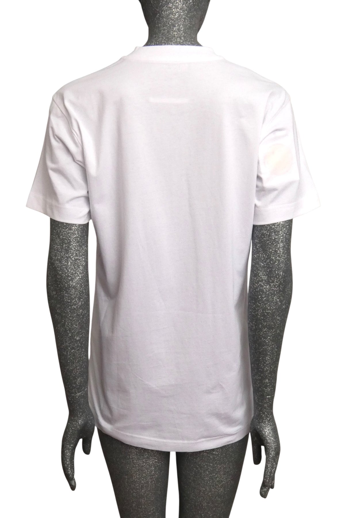 MOSCHINO COUTURE! - 2025 White & Black Smiley T-Shirt, Multiple Sizes Available