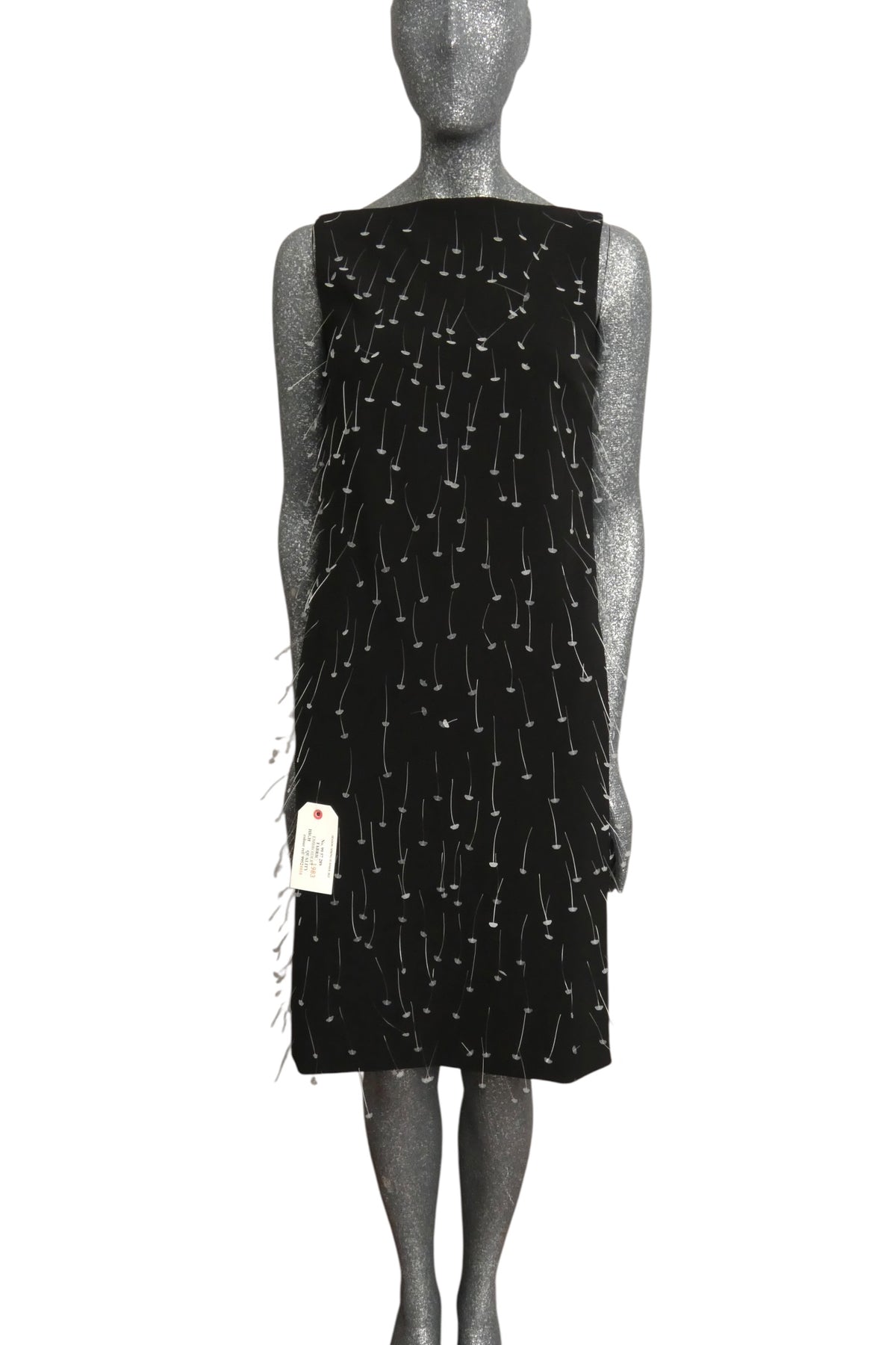 MOSCHINO COUTURE! - S2025 Black Crepe Shift Dress, Multiple Items Available