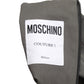 MOSCHINO COUTURE! - 2025 Grey Pinstripe Wool Dress, Multiple Sizes Available