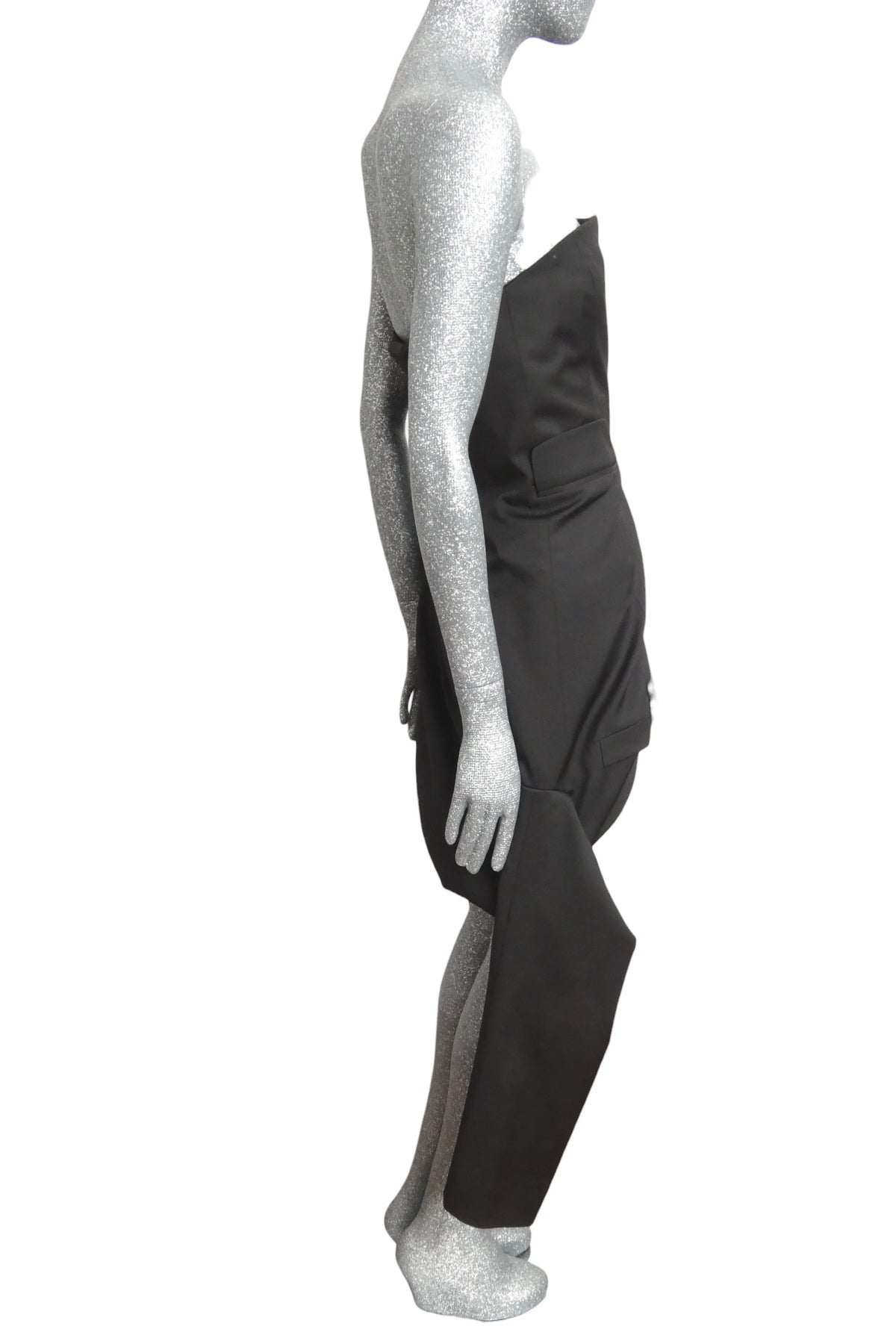 MOSCHINO COUTURE! - 2025 Black Upside Down Blazer Bustier, Multiple Sizes Available