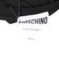 MOSCHINO COUTURE! - 2024 Black Embroidered T-Shirt Dress, Size-6