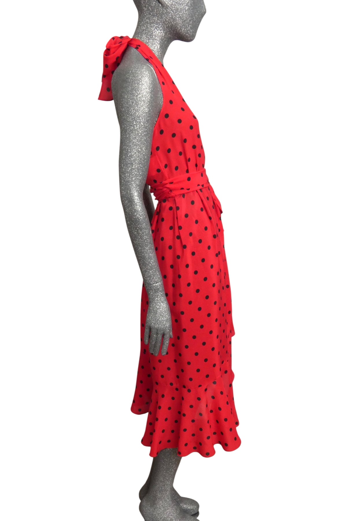 MOSCHINO COUTURE! - 2024 NWT Silk Polka Dot Dress, Multiple Sizes Available