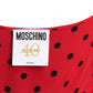 MOSCHINO COUTURE! - 2024 NWT Silk Polka Dot Dress, Multiple Sizes Available