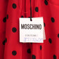 MOSCHINO COUTURE! - 2024 NWT Silk Polka Dot Dress, Multiple Sizes Available