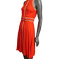 MOSCHINO COUTURE! - R2023 Orange Silk & Knit Trim Dress, Multiple Items Available