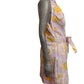 MOSCHINO COUTURE! - S2022 Lavender Animal Print Dress, Size-12