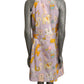 MOSCHINO COUTURE! - S2022 Lavender Animal Print Dress, Size-12
