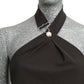 MOSCHINO JEANS - PS2024 Black Knit Halter Dress, Multiple Items Available