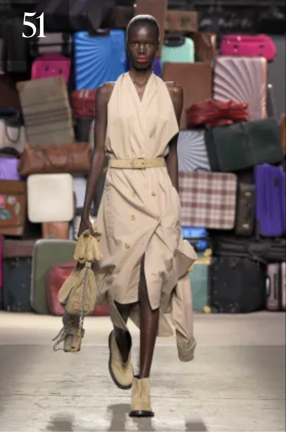 MOSCHINO COUTURE! - R2025 Khaki Upside Down Trench, Multiple Sizes Available