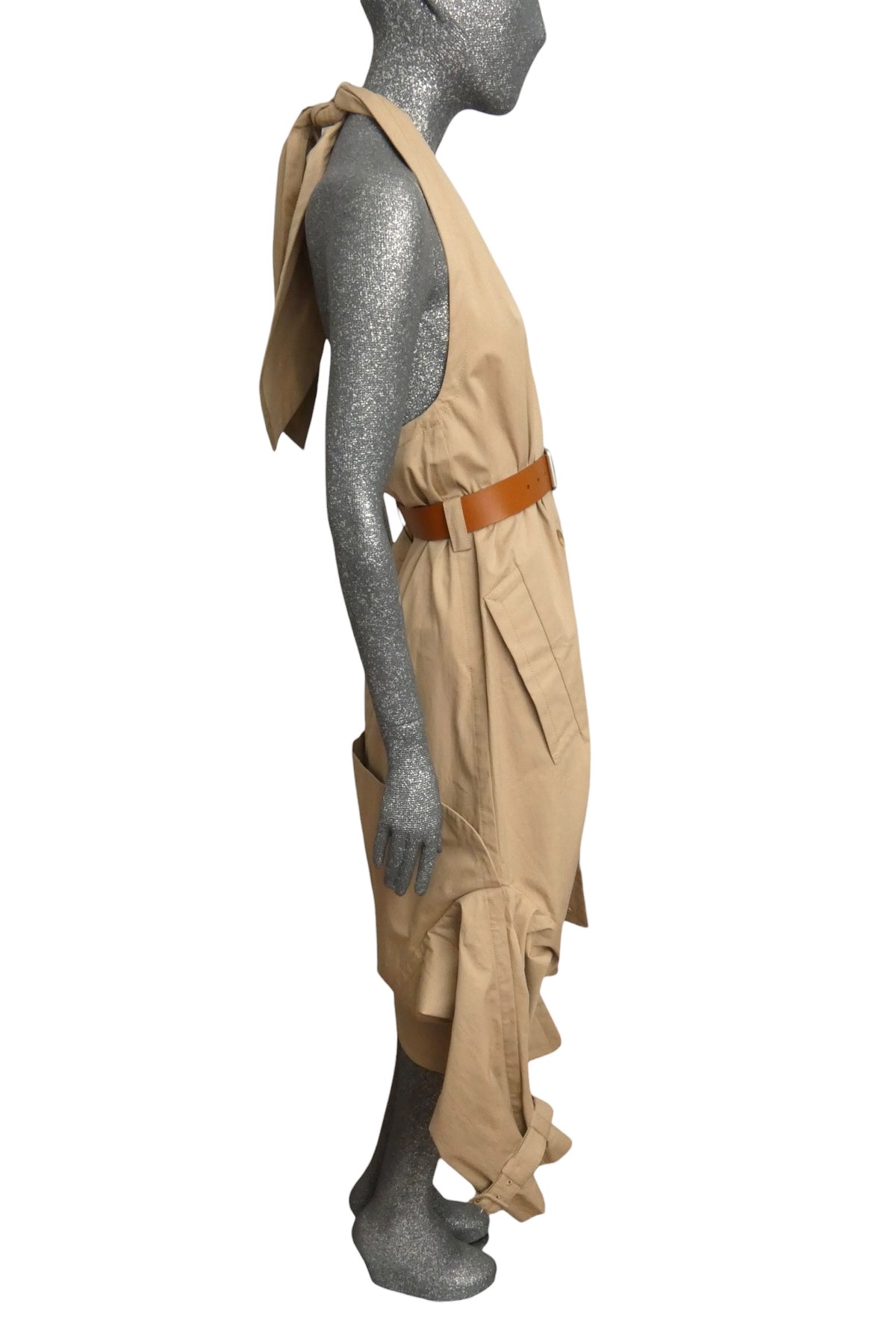 MOSCHINO COUTURE! - R2025 Khaki Upside Down Trench, Multiple Sizes Available