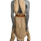 MOSCHINO COUTURE! - R2025 Khaki Upside Down Trench, Multiple Sizes Available