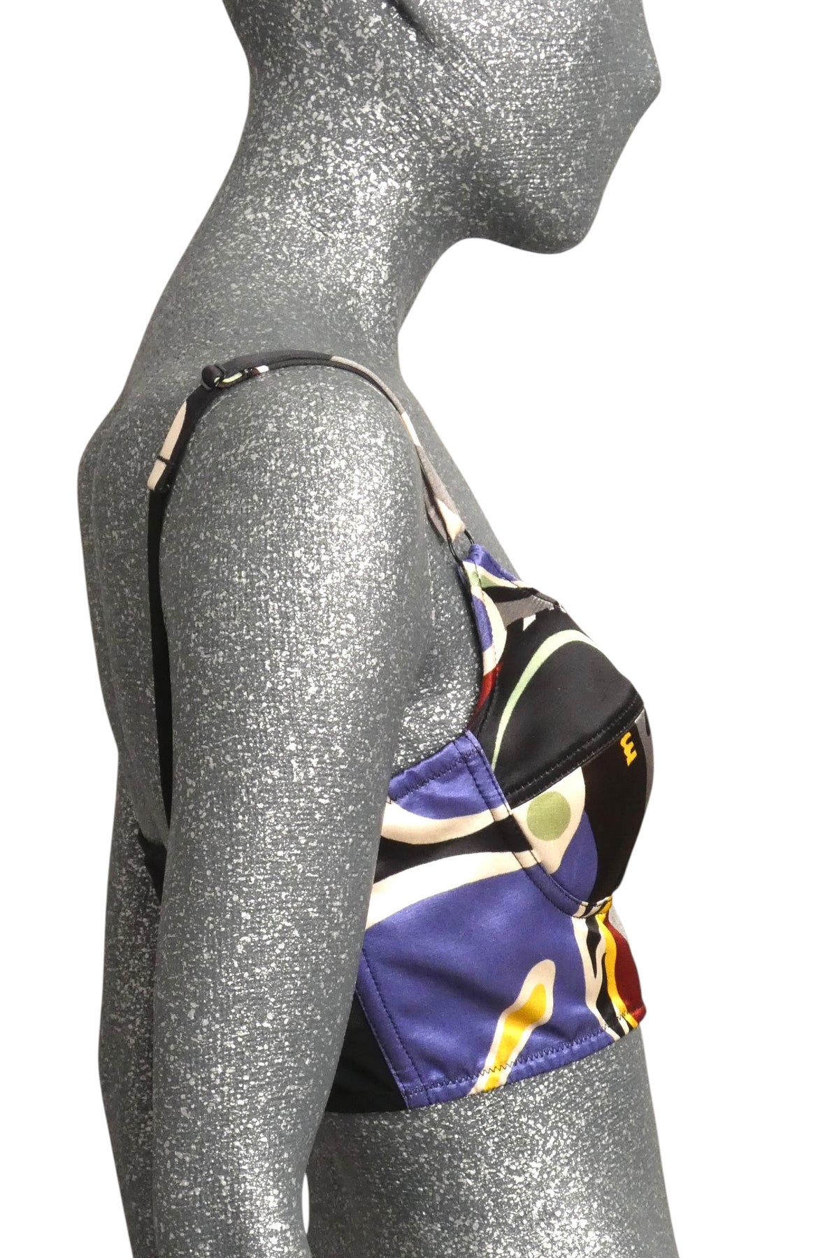 MOSCHINO COUTURE! - 2023 Multi Satin Bustier, Multiple Sizes Available