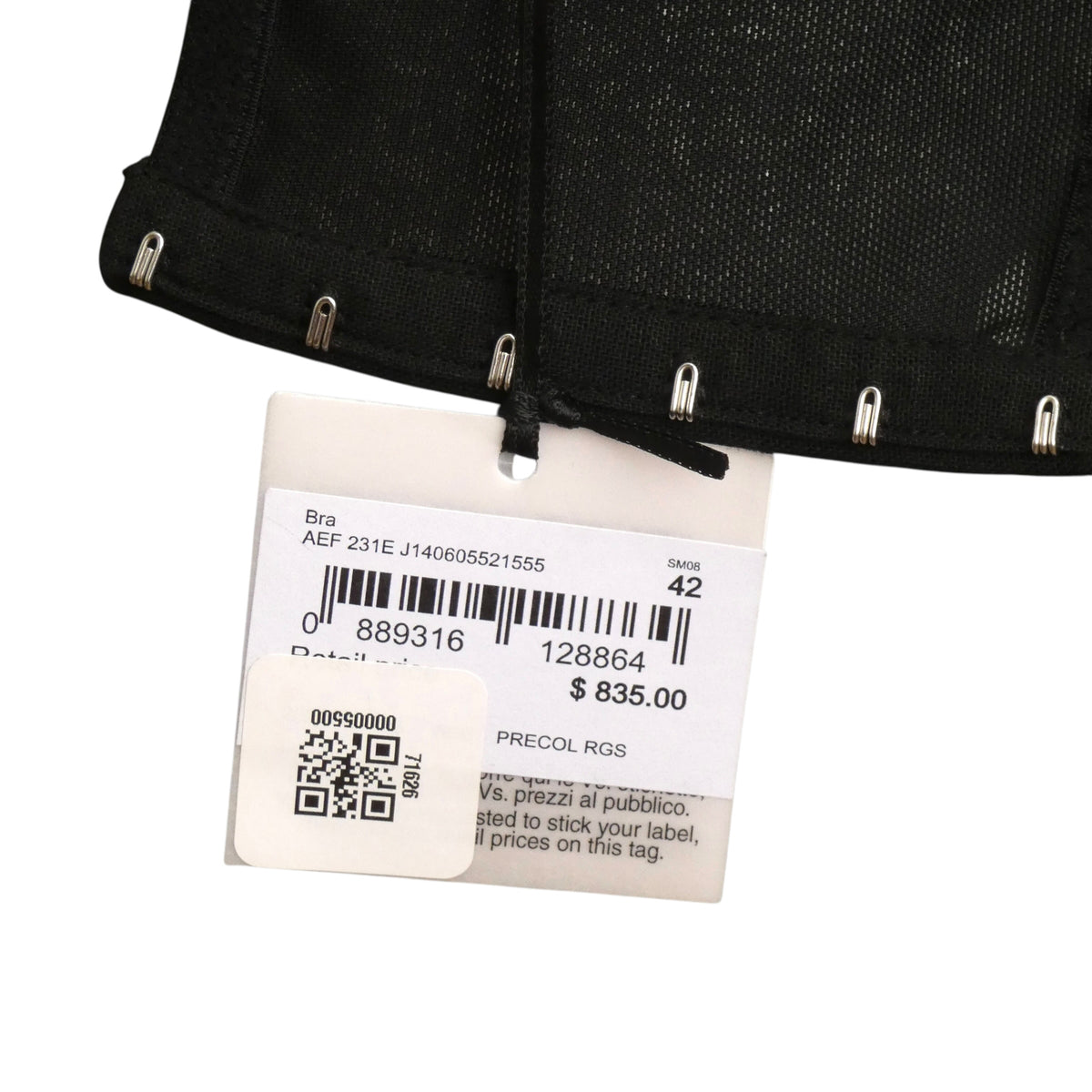 MOSCHINO COUTURE! - 2023 Multi Satin Bustier, Multiple Sizes Available