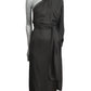 MOSCHINO COUTURE! - R2025 Black One Shoulder Maxi Dress, Multiple Sizes Available