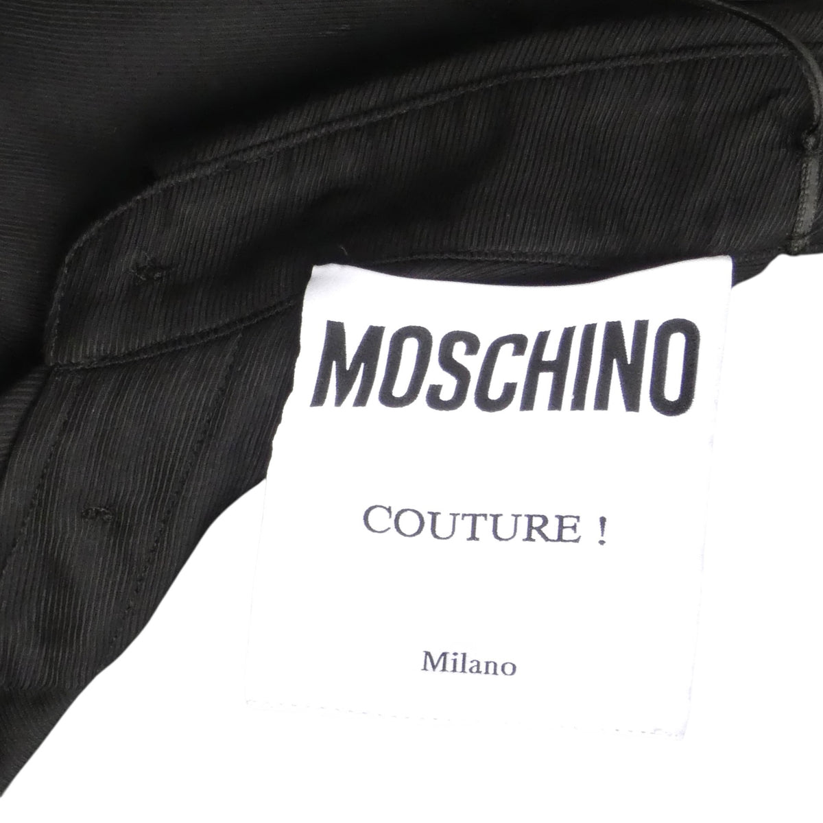 MOSCHINO COUTURE! - R2025 Black One Shoulder Maxi Dress, Multiple Sizes Available