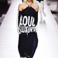 MOSCHINO COUTURE! - R2024 Black & White Loud Luxury Dress, Size-8