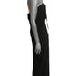 MOSCHINO COUTURE! - R2024 Black & White Loud Luxury Dress, Size-8