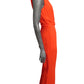 MOSCHINO COUTURE! - R2023 Red Smiley Buckle Jumpsuit, Size-8