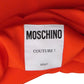 MOSCHINO COUTURE! - R2023 Red Smiley Buckle Jumpsuit, Size-8