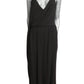 MOSCHINO COUTURE! - 2025 Black Knit Tassel Evening Dress, Size-4
