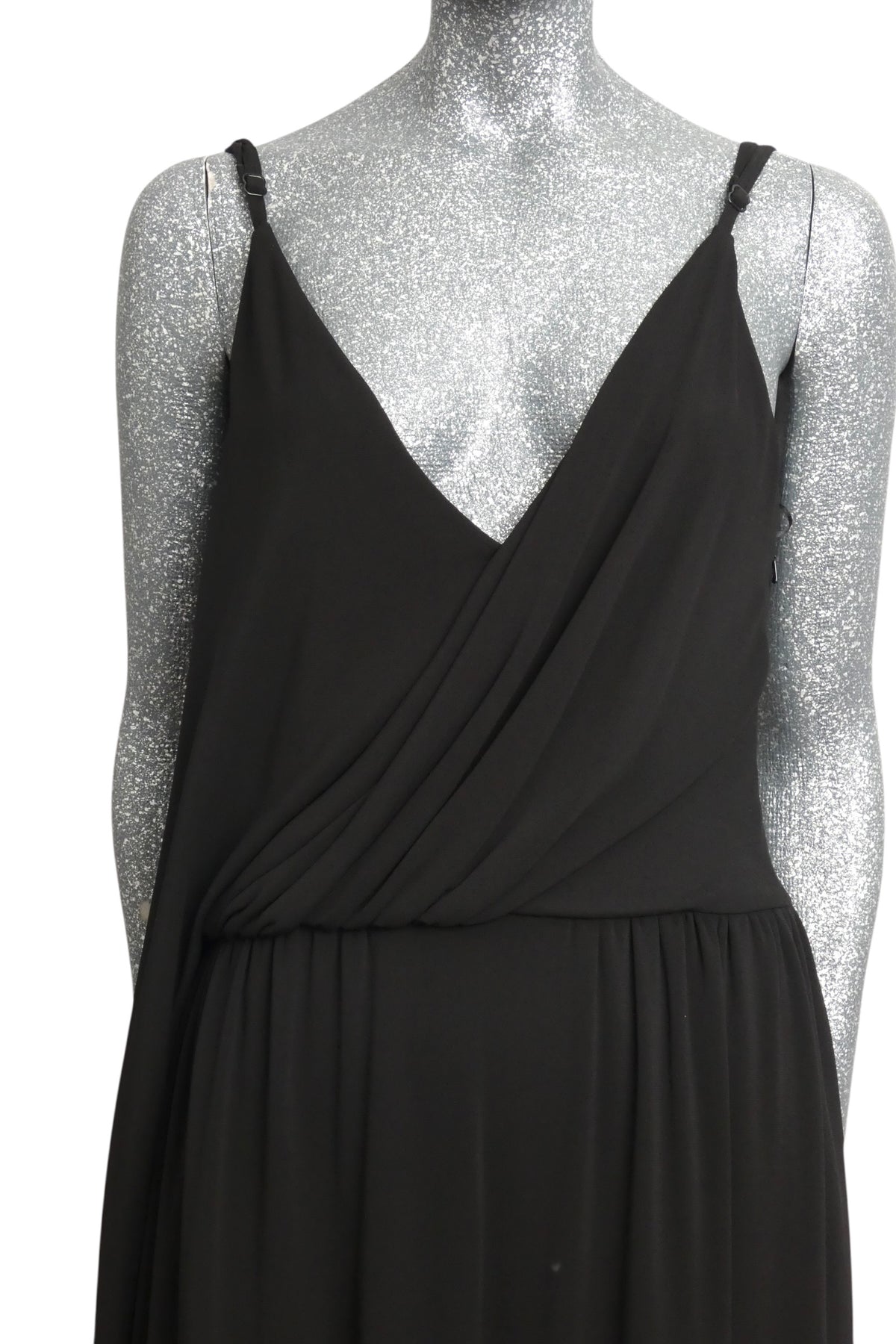 MOSCHINO COUTURE! - 2025 Black Knit Tassel Evening Dress, Size-4