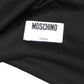 MOSCHINO COUTURE! - 2025 Black Knit Tassel Evening Dress, Size-4