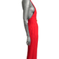 MOSCHINO COUTURE! - R2024 Red Crepe Chain Jumpsuit, Multiple Items Available