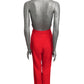 MOSCHINO COUTURE! - R2024 Red Crepe Chain Jumpsuit, Multiple Items Available