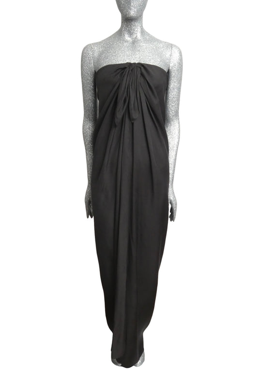 MOSCHINO COUTURE! - 2025 Black Columnar Gown, Multiple Sizes Available