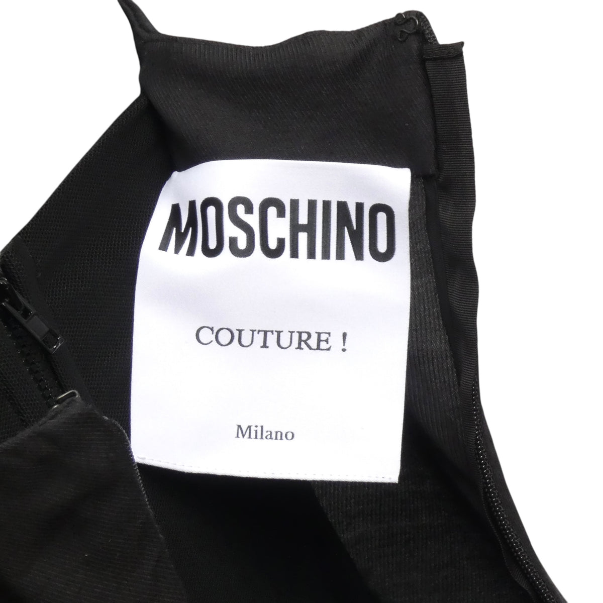 MOSCHINO COUTURE! - 2025 Black Columnar Gown, Multiple Sizes Available
