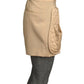 MOSCHINO COUTURE! - S2025 Beige Slipper Pocket Shorts, Size-0