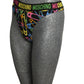 MOSCHINO UNDERWEAR - NWT Safety Pin Print Thong, Size-8