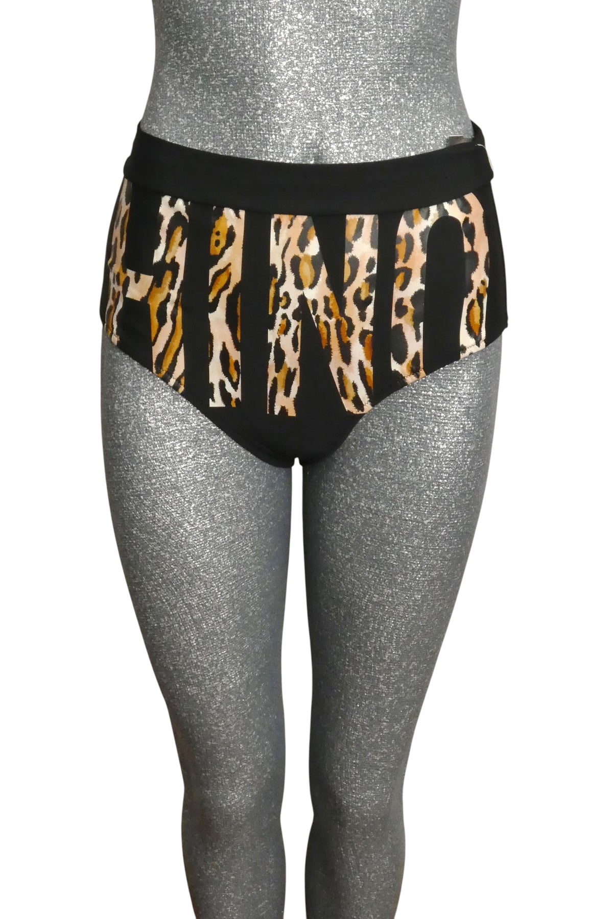 MOSCHINO SWIM - 2023 NWT Printed Swim Briefs, Size-8