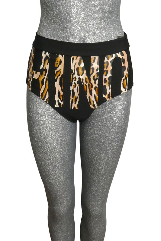 MOSCHINO SWIM - 2023 NWT Printed Swim Briefs, Size-8